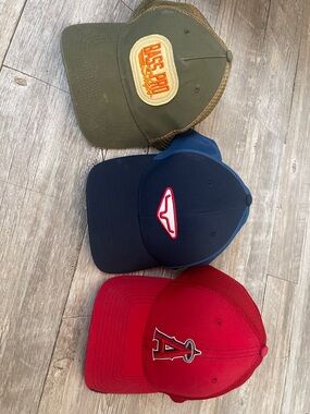 Bundle of 3 Baseball Caps